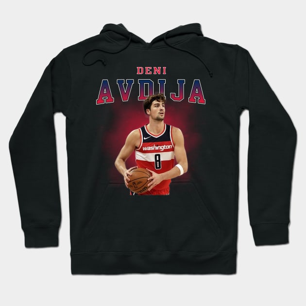 Deni Avdija Hoodie by Bojes Art